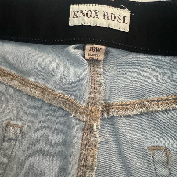 NWT Knox Rose Light Blue Denim 18W - Picture 9 of 12